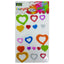 Eva Sponge Shapes - Hearts with Glitter - Al Masam Stationery LLC