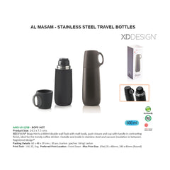 AMS-UI 1258 - XDDESIGN BOPP Hot - Double Wall Flask - Al Masam Stationery LLC