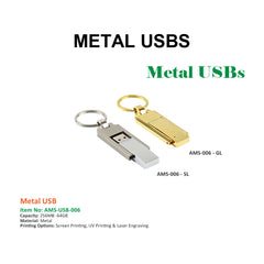 Metal USB - Model 1 - Al Masam Stationery LLC