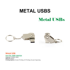 Metal USB - Model 2 - Al Masam Stationery LLC