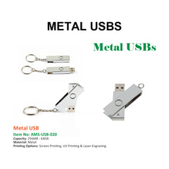 Metal USB - Model 3 - Al Masam Stationery LLC