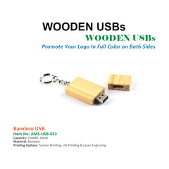 Bamboo USB - Al Masam Stationery LLC