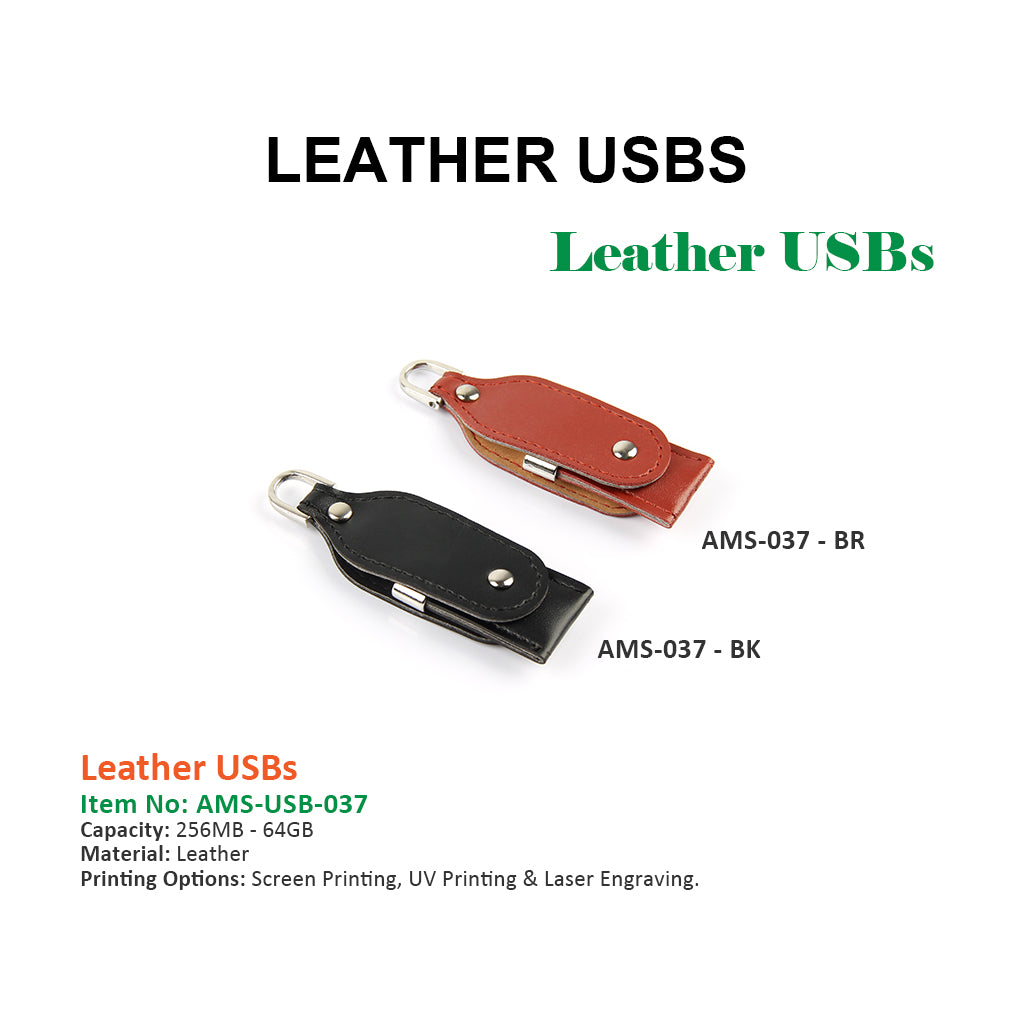 Leather USBs - Model 1 - Al Masam Stationery LLC