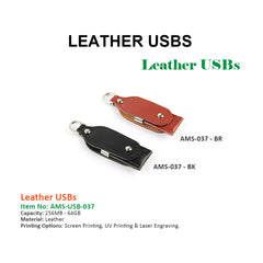 Leather USBs - Model 1 - Al Masam Stationery LLC