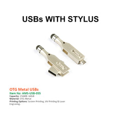 OTG Metal USBs - Model 4 - Al Masam Stationery LLC