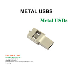 OTG Metal USBs - Model 2 - Al Masam Stationery LLC