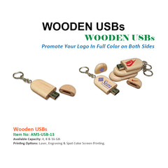 Wooden USBs - Al Masam Stationery LLC