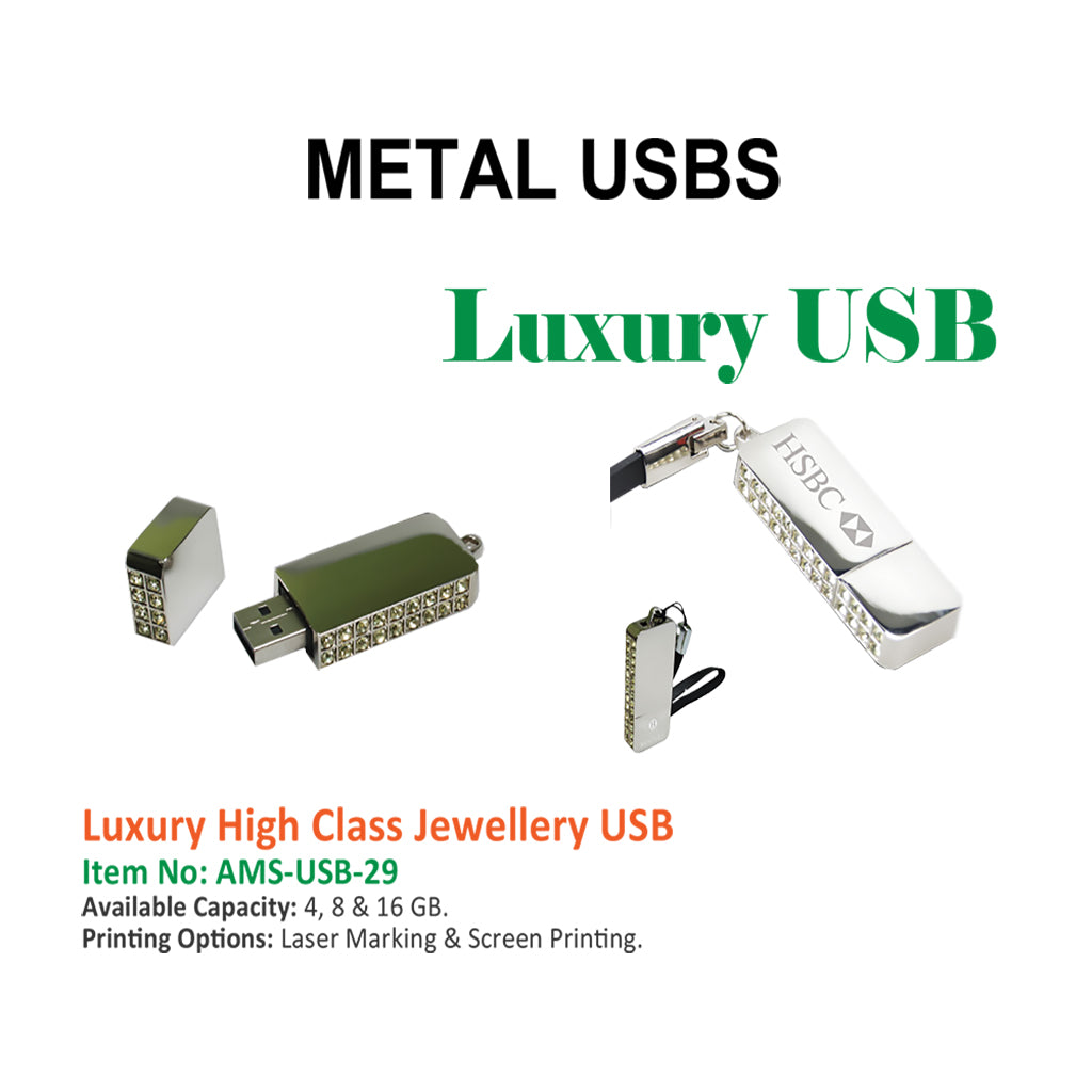 Luxury High Class Jewellery USB - Al Masam Stationery LLC