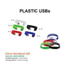 Silicon Wristband USB - Al Masam Stationery LLC