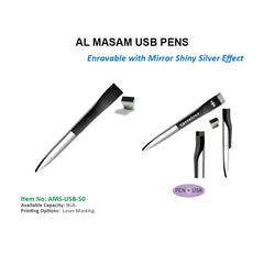 2 in 1 USB PENS - MODEL 2 - Al Masam Stationery LLC