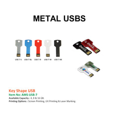 Key shape USB - Al Masam Stationery LLC