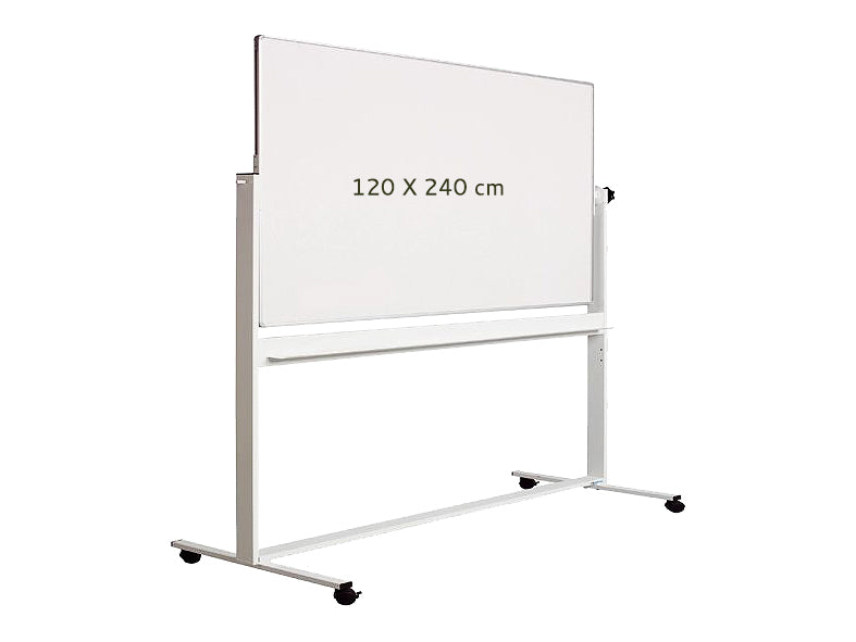White Board (120x240)cm With Stand - Al Masam Stationery LLC Main image