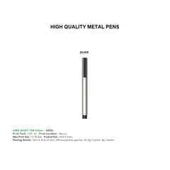 WIAP 759 AROL Aluminium RollerPen (Silver) - Al Masam Stationery LLC