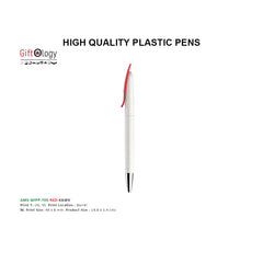 AMS-WIPP 705 - XAWV Plastic Pen -Red - Al Masam Stationery LLC