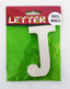Wooden Letters White "J" - Al Masam Stationery LLC