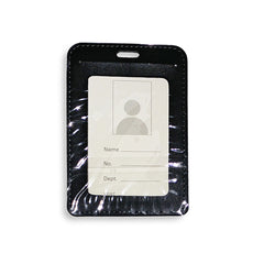 ID Card Holder (PULeather) Blk  - Model 1
