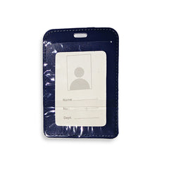 ID Card Holder (PULeather) DarkBlue - Al Masam Stationery LLC