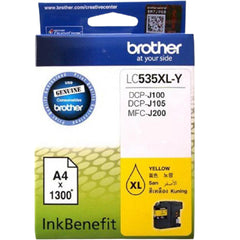 Brother LC535XL Yellow - Al Masam Stationery LLC