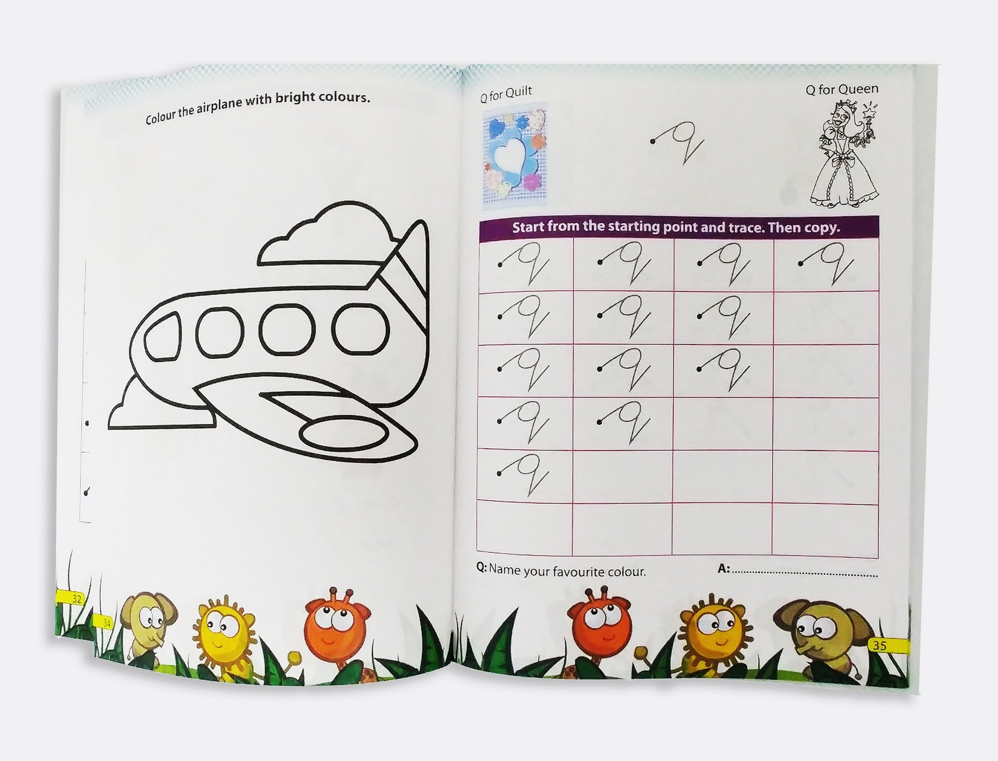 English Cursive Writing Level LKG - Al Masam Stationery LLC