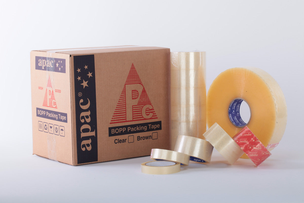 Apac Packaging Tape Clear 45µ x 2 inch x 100 yards| 36 rolls per carton Secondary image
