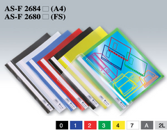 Atlas A4 size Flat File with clip - Al Masam Stationery LLC