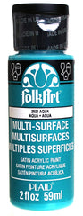 Folkart Multi-Surface Paint - Aqua - Al Masam Stationery LLC