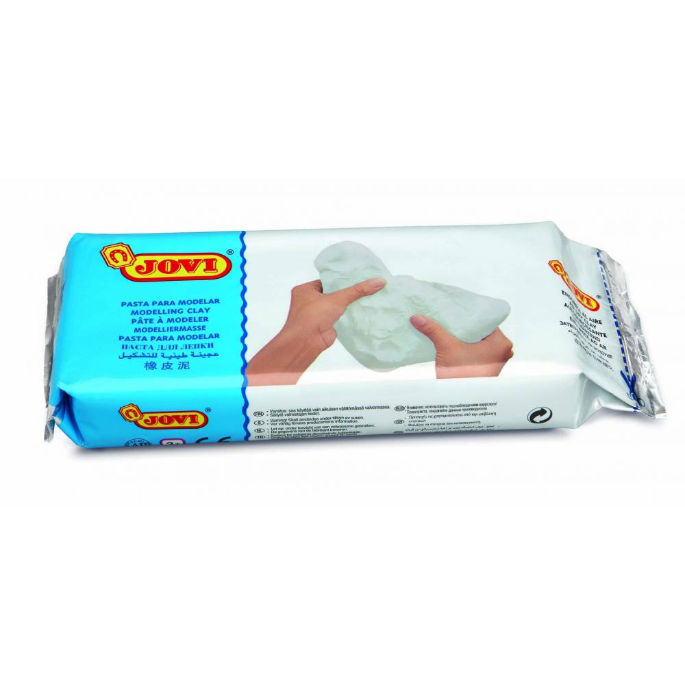 JOVI Air Hardening Clay 1Kg White - Al Masam Stationery LLC