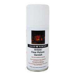 Daler Rowney Artists Clear Picture Varnish Spray