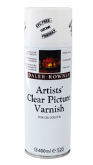 Daler Rowney Artists Clear Picture Varnish Spray
