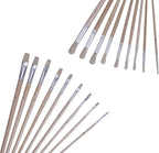 ArtMax Oil/Acrylic Brush Set with Cotton Wrap - Al Masam Stationery LLC