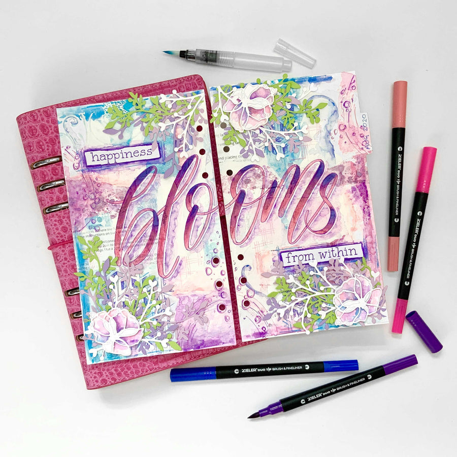 Zeiler 24 DUOTIP BRUS AND FINELINER PENS - Al Masam Stationery LLC - art & craft - art & craft