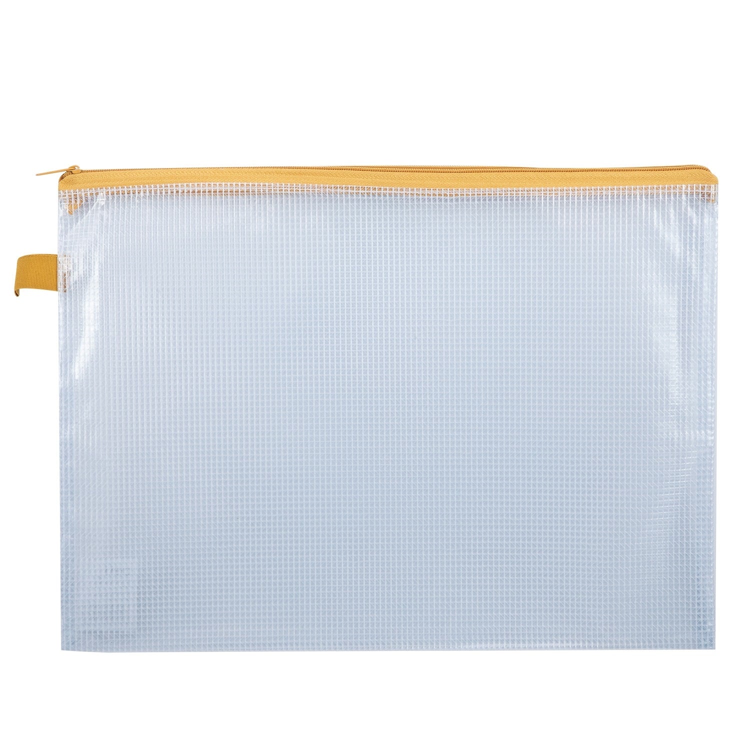 Deli PVC Mesh Zip Bag A4 4C - Al Masam Stationery LLC