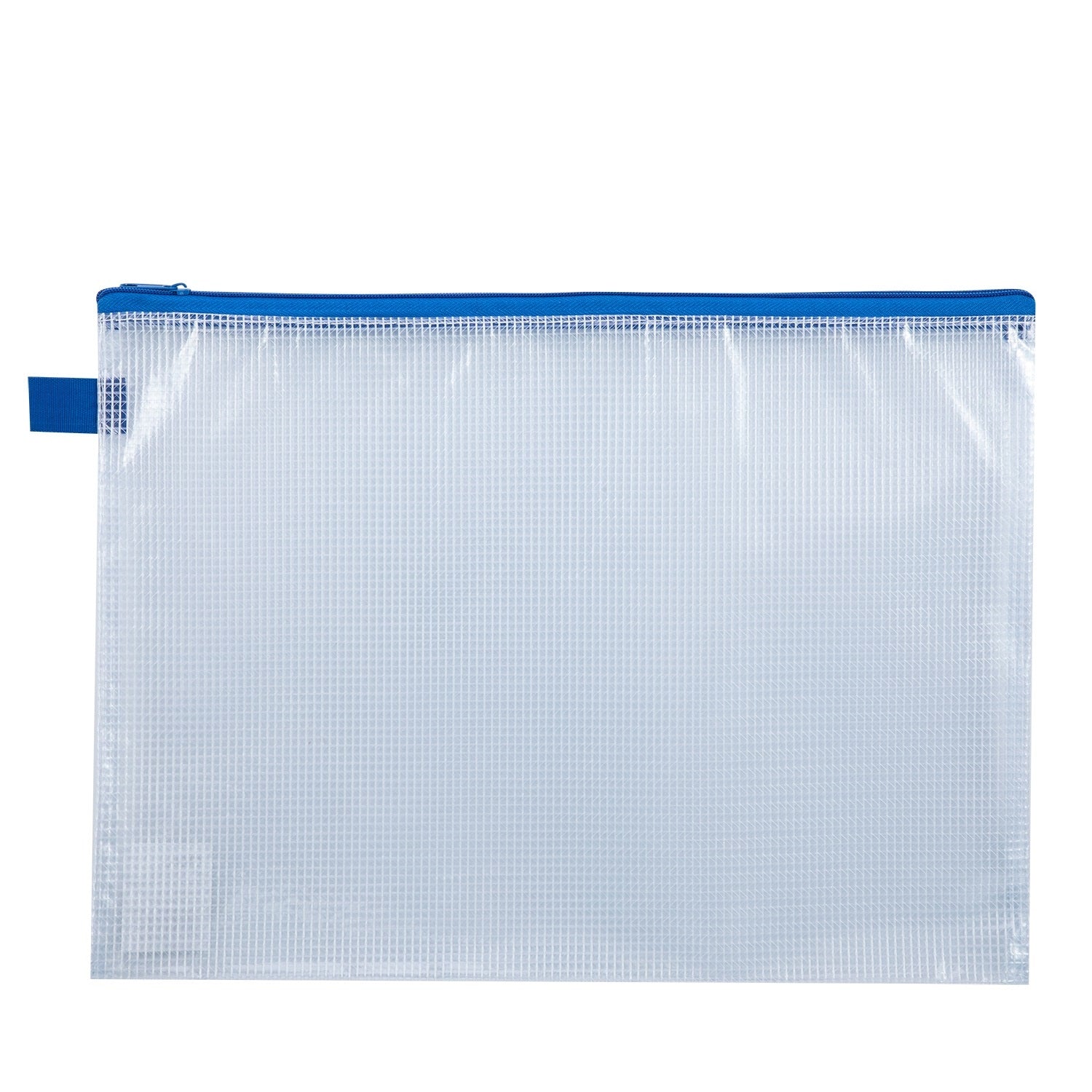 Deli PVC Mesh Zip Bag A4 4C - Al Masam Stationery LLC