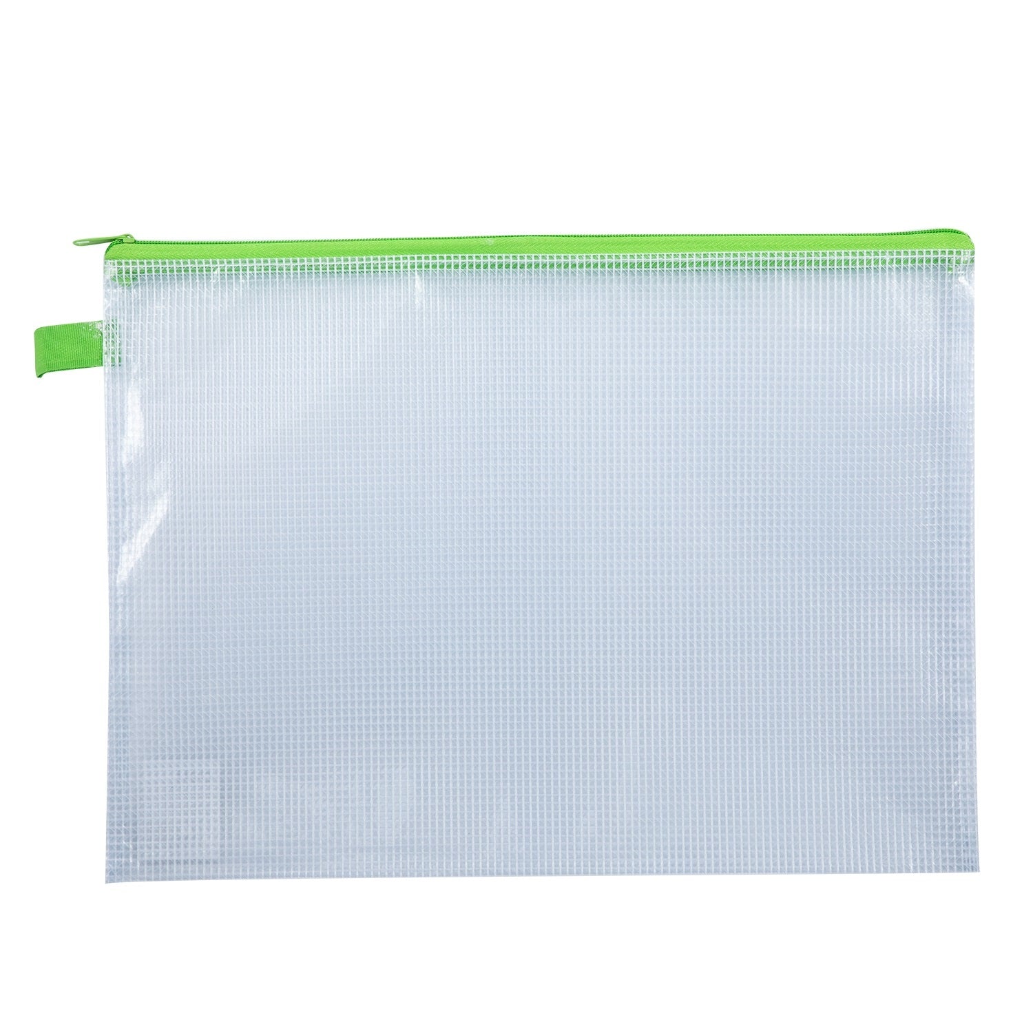 Deli PVC Mesh Zip Bag A4 4C - Al Masam Stationery LLC
