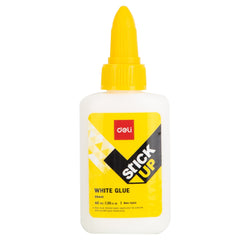 Deli White Glue 40ml - Al Masam Stationery LLC