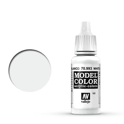 Vallejo 151:MODELCOLOR 993-17ML. WHITE GREY - Al Masam Stationery LLC