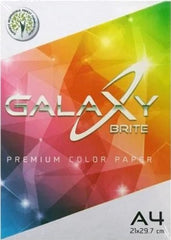 GALAXY Color Copy Paper Assstd. 10 Color A4 80gsm 100sheet/PK - Al Masam Stationery LLC