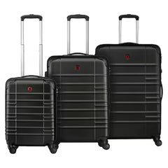 VIP Oakland 4 Wheel Hard Casing Luggage Trolley 55+69+79.5 Grey - Al Masam Stationery LLC