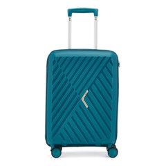 VIP X-Lite 4 Wheel Hard Cabin Luggage Trolley 21x36.5x55cm Blue - Al Masam Stationery LLC