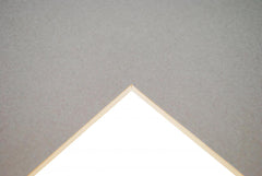 Daler Rowney Cream Core Mount Boards A1-33.5*23.5 OR 59cm*84cm (1*10sht) ASH GREY - Al Masam Stationery LLC