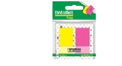 Fantastick Pop up lite, 45x25mm, 20 sht, 2 pads Yellow Oarnge - Al Masam Stationery LLC