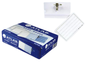 Atlas Name Badge LA300