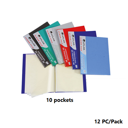 Atlas Display Book A4 10 Sleaves - Al Masam Stationery LLC Main image