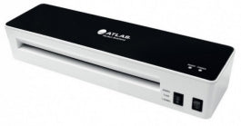 Atlas 2 Roller Laminating Machine For A4 2R Size 240V Black - Al Masam Stationery LLC Main image