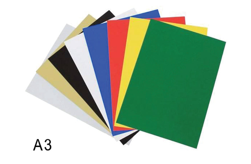 Green Atlas A3 Leatherette Binding Cover with 230g weight, 100 sheets, durable leatherette material for document protection.