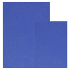 Atlas A3 Leatherette Binding Cover in navy blue, 230g, 100 sheets, durable leatherette material for professional presentations.