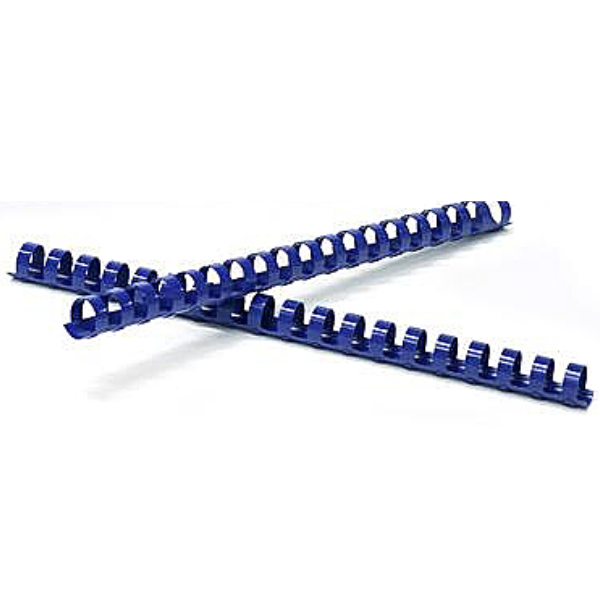 Atlas A4 Binding Comb Blue 22mm - Al Masam Stationery LLC