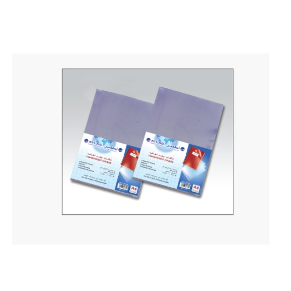 Atlas A4 Book Cover Transparant 0.18 mm - Al Masam Stationery LLC Main image