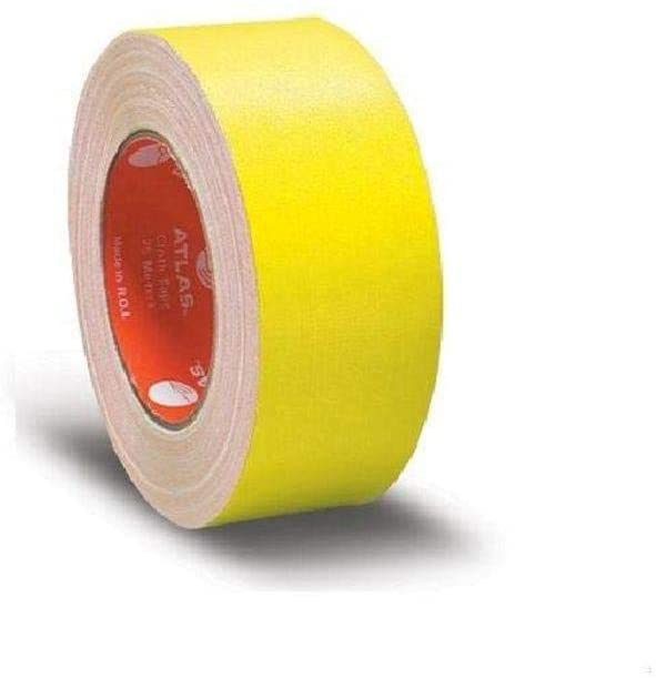 Atlas Cloth Tape Navy Yellow 25mm - Al Masam Stationery LLC Main image