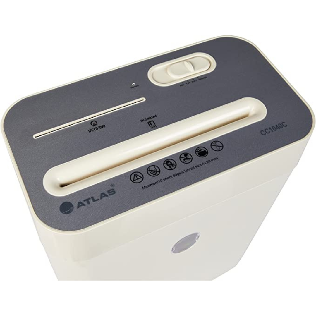 Atlas Cross Cut Shredder 3x9mm - Al Masam Stationery LLC -  - 